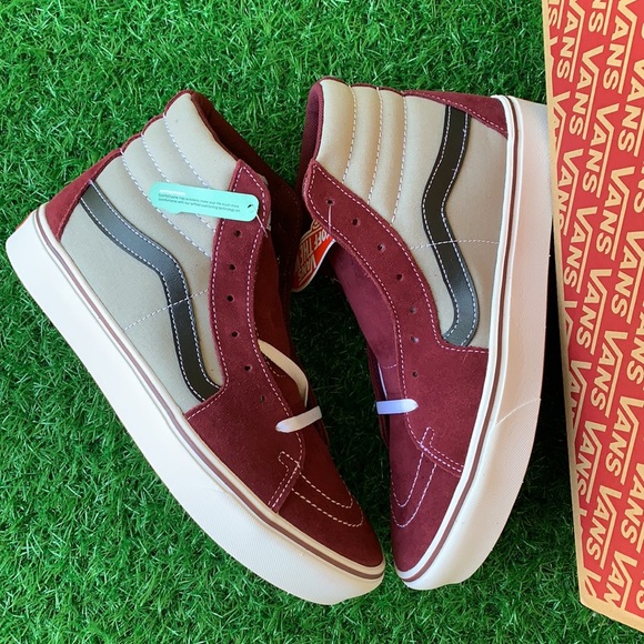 VANS COMFYCUSH SK8-Hi Tri-Tone Prtryldrizzlblk Men - Picture 16 of 17